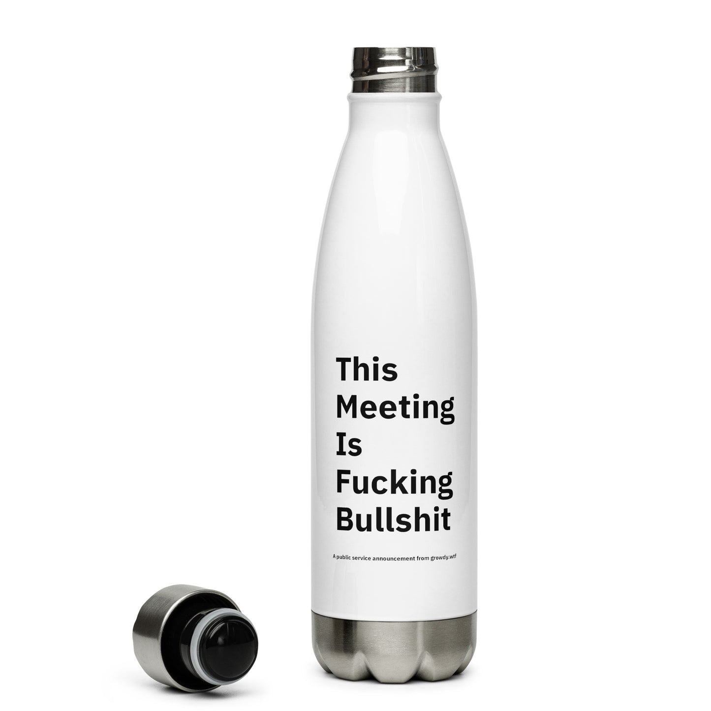 Bullshit Stainless Steel Water Bottle